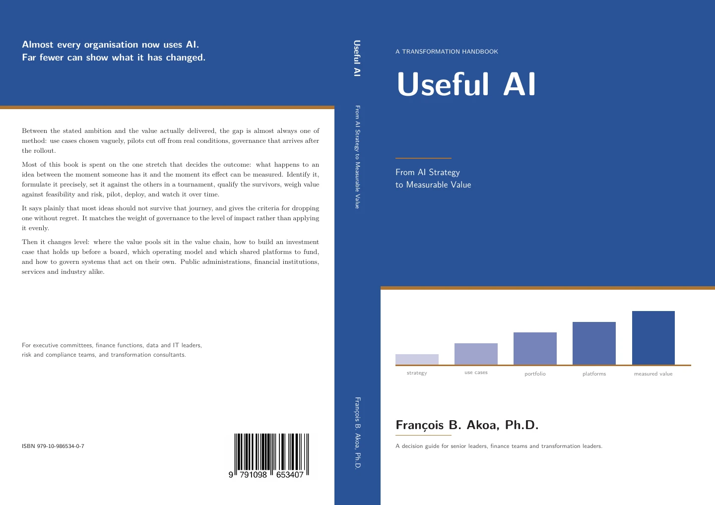 Full cover of Useful AI: From AI Strategy to Measurable Value