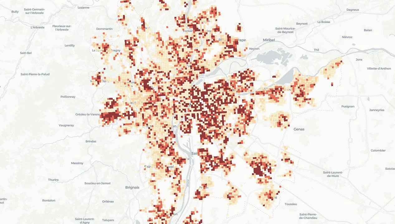 VELODIT synthesis map of cycling priorities